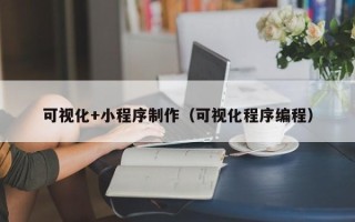 玉溪可视化+小程序制作（可视化程序编程）